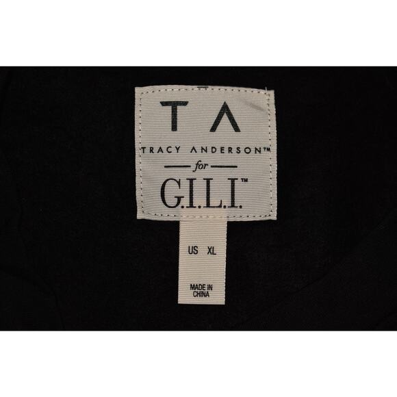 TRACY ANDERSON FOR G.I.L.I. NEW $79 Colorblock Raglan Sleeve‎ Sweatshirt XL - Picture 3 of 3
